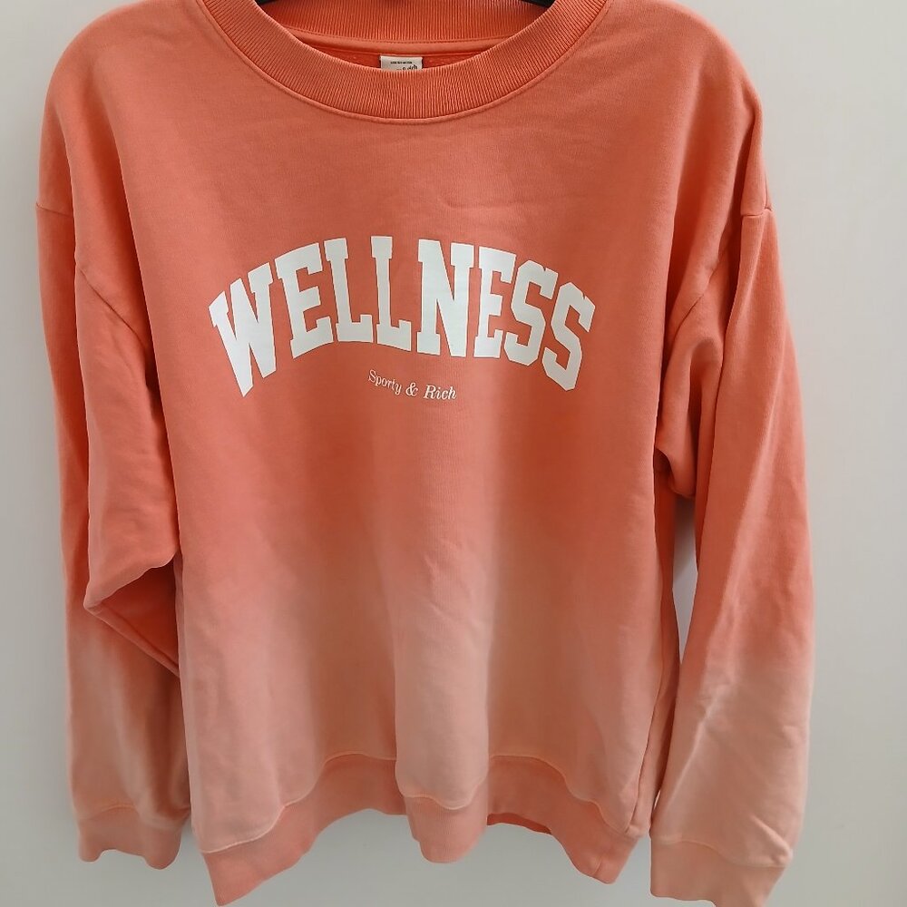 Wellness Sporty & Rich Gradient Sweatshirt